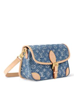Alternative view of Louis Vuitton Diane Handbag Denim Blue For Women 9.4in/24cm M13070