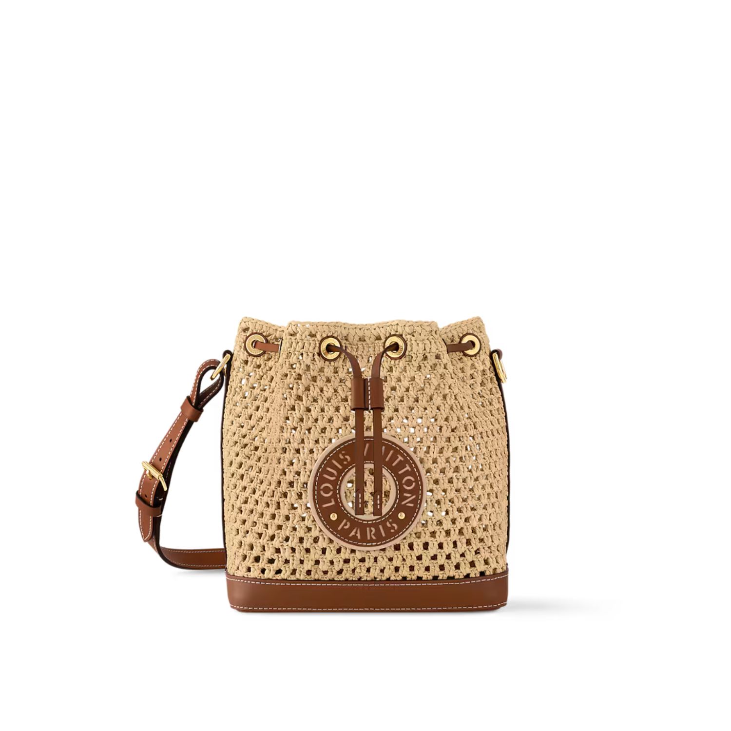 Louis Vuitton Noe BB Bucket Bag Natural/Tan For Women 8.7in/22cm M24722