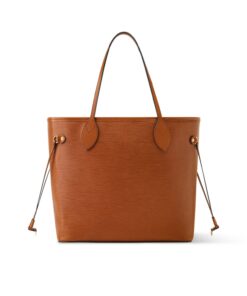 Louis Vuitton Neverfull MM Tote Bag 12.2in/ 31cm Tan Gold Hardware For Women M25540