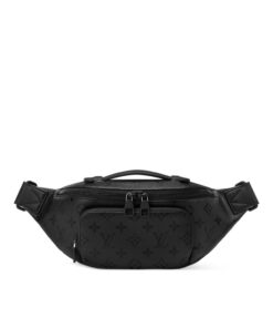 Louis Vuitton Rush Bumbag 11.8in/ 30cm Black Monogram Midnight Black Hardware For Men M26763