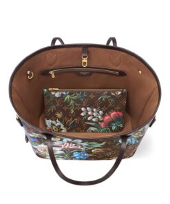 Louis Vuitton Neverfull MM Tote Bag 12.2in/ 31cm Brown Monogram Eden For Women M28918 - Image 6