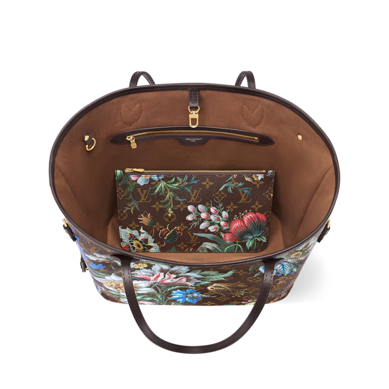 Louis Vuitton Neverfull MM Tote Bag 12.2in/ 31cm Brown Monogram Eden For Women M28918 - Image 6