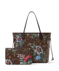 Louis Vuitton Neverfull MM Tote Bag 12.2in/ 31cm Brown Monogram Eden For Women M28918 - Image 4