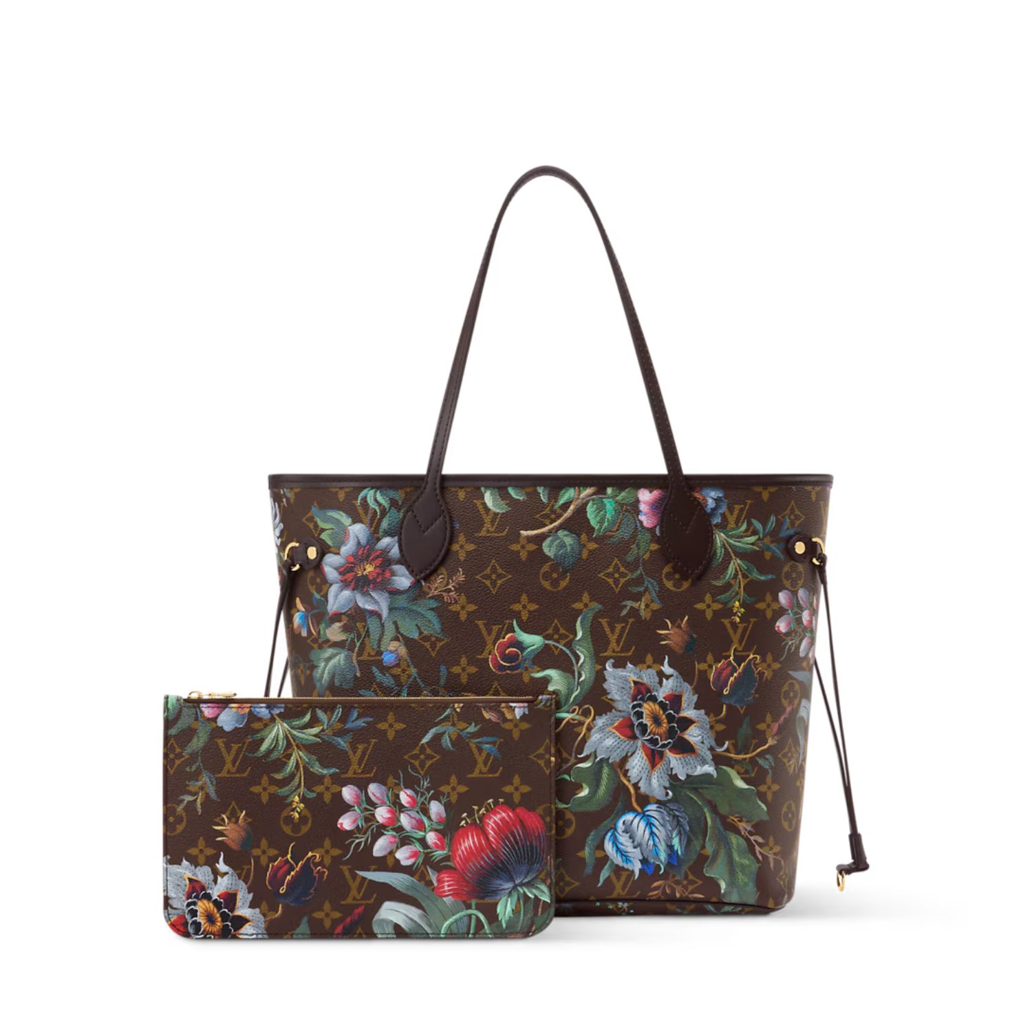 Louis Vuitton Neverfull MM Tote Bag 12.2in/ 31cm Brown Monogram Eden For Women M28918 - Image 4