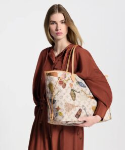 Louis Vuitton Neverfull GM Tote Bag 15.4in/ 39cm Getaway Gold Hardware For Women M29449 - Image 8