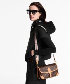 Louis Vuitton Diane Satchel Brown For Women 24cm/9.4in M45985 - Image 4