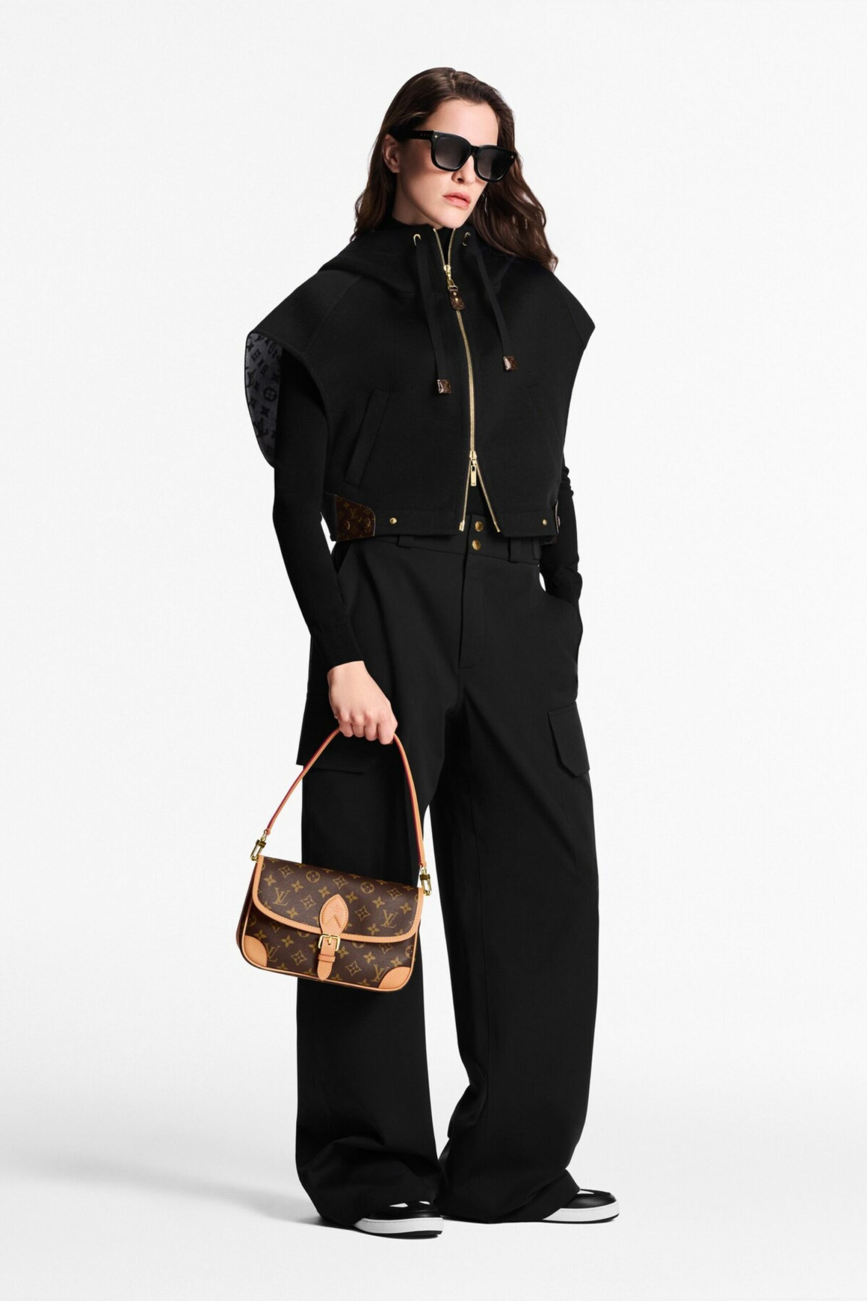 Louis Vuitton Diane Satchel Brown For Women 24cm/9.4in M45985 - Image 3