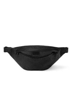 Louis Vuitton Discovery Bumbag PM 17.3in/ 34cm Black Monogram Shadow Black Hardware For Men M46036 - Image 7