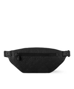 Louis Vuitton Discovery Bumbag PM 17.3in/ 34cm Black Monogram Shadow Black Hardware For Men M46036 - Image 6