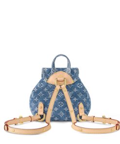 Louis Vuitton Venice Denim Blue Back Pack For Women 10.2in/25.9cm M46836 - Image 4