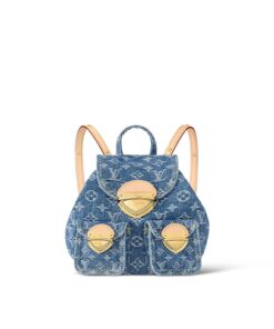 Louis Vuitton Venice Denim Blue Back Pack For Women 10.2in/25.9cm M46836