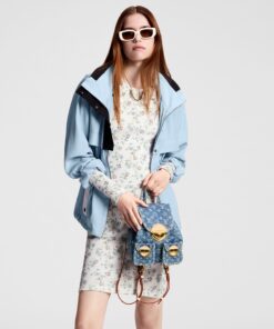 Louis Vuitton Venice Denim Blue Back Pack For Women 10.2in/25.9cm M46836 - Image 3