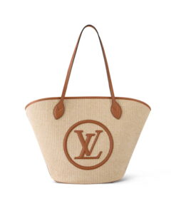 Louis Vuitton Saint Jacques Raffia Brown For Women 22.4in/57cm M59963