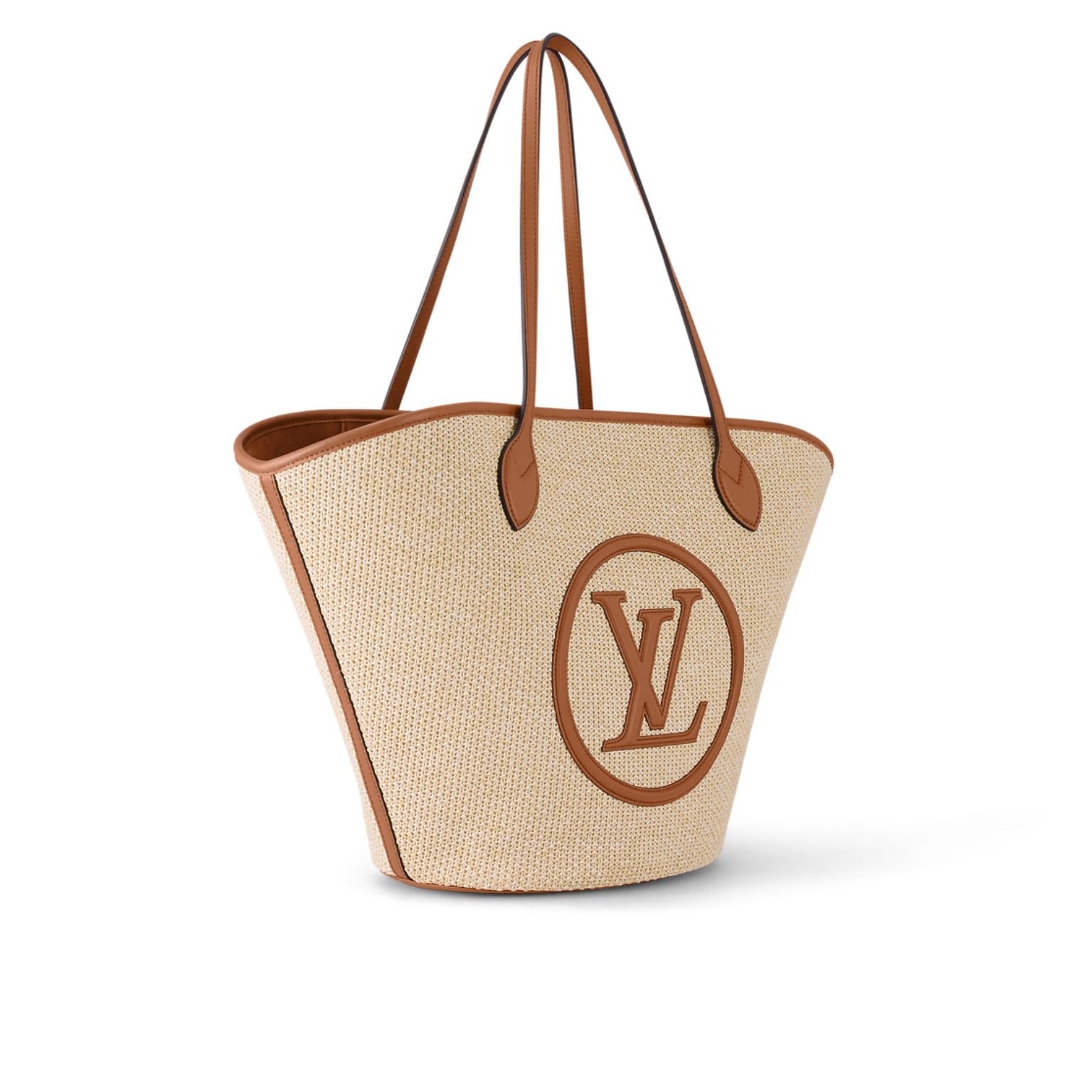 Louis Vuitton Saint Jacques Raffia Brown For Women 22.4in/57cm M59963 - Image 5