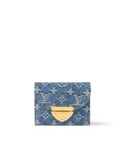 Louis Vuitton Victorine Wallet Blue For Women 4.7in/12cm M82959