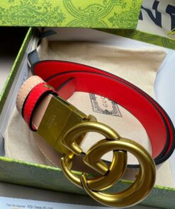 Alternative view of Gucci Marmont Reversible Belt Brown For Women ‎659416_0YATC_2742