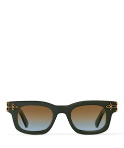 Louis Vuitton LV Arabesque Sunglasses Kaki For Men Z2556U