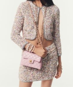 Alternative view of Chanel Small Flap Bag Crossbody 8.7in/ 22cm Light Pink Gold Hardware For Women AS5355-B19386-NADOE