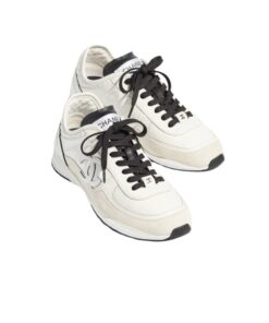 Chanel Sneakers White/Black For Women G46372-B19848-NAFGP