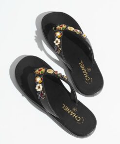 Alternative view of Chanel Thongs Black For Women G46304-B19711-94305