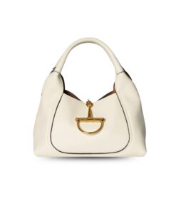 Gucci Softbit Medium Top Handle Bag White For Women 10.8in/27cm 837467 AAEAO 9050
