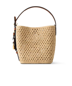 Louis Vuitton All In BB Bucket Bag 6.3in/ 16cm Brown Gold Hardware For Women M14217