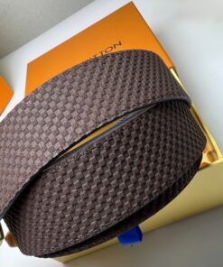 Louis Vuitton Initiales Reversible LV Belt with Gold Toned Hardware LV Women Belt - Image 3