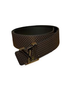 Louis Vuitton Initiales Reversible LV Belt with Gold Toned Hardware LV Women Belt