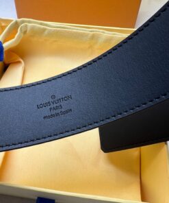 Louis Vuitton Initiales Reversible LV Belt with Gold Toned Hardware LV Women Belt - Image 5