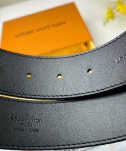 Louis Vuitton Initiales Reversible LV Belt with Gold Toned Hardware LV Women Belt - Image 7