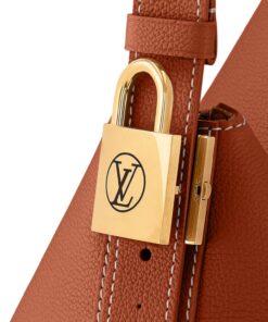 Louis Vuitton Low Key Cookie MM Shoulder Bag 12.6in/ 32cm Cognac Gold Hardware For Women M14642 - Image 6