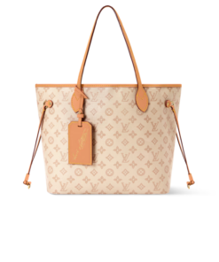 Louis Vuitton Neverfull MM Tote Bag 12.2in/ 31cm Monogram Origine Lin Gold Hardware For Women M27521